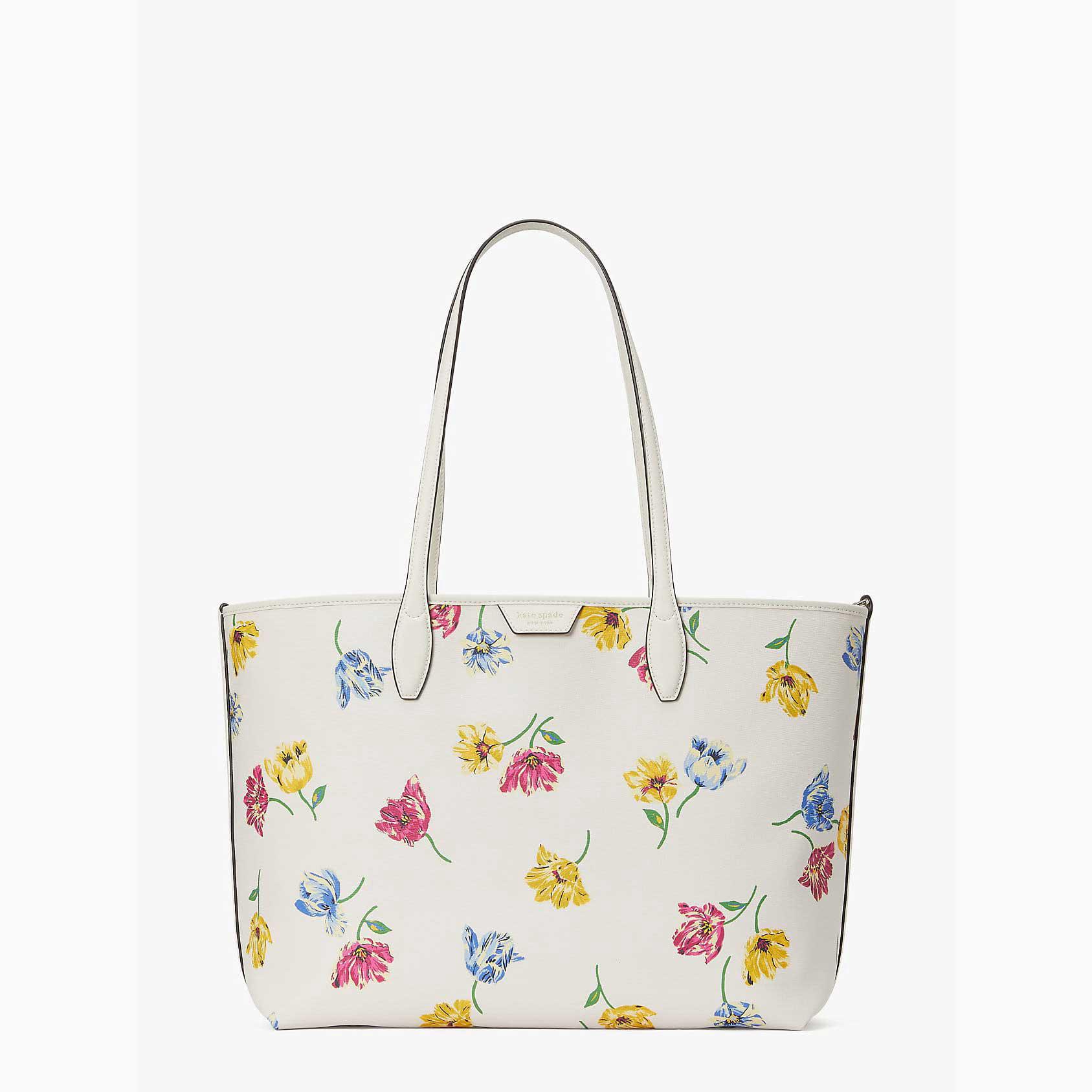 Bolsas De Mano Kate Spade Sutton Tulip Toss Medium Mujer Creme Multicolor Mexico | 21837-PAMT