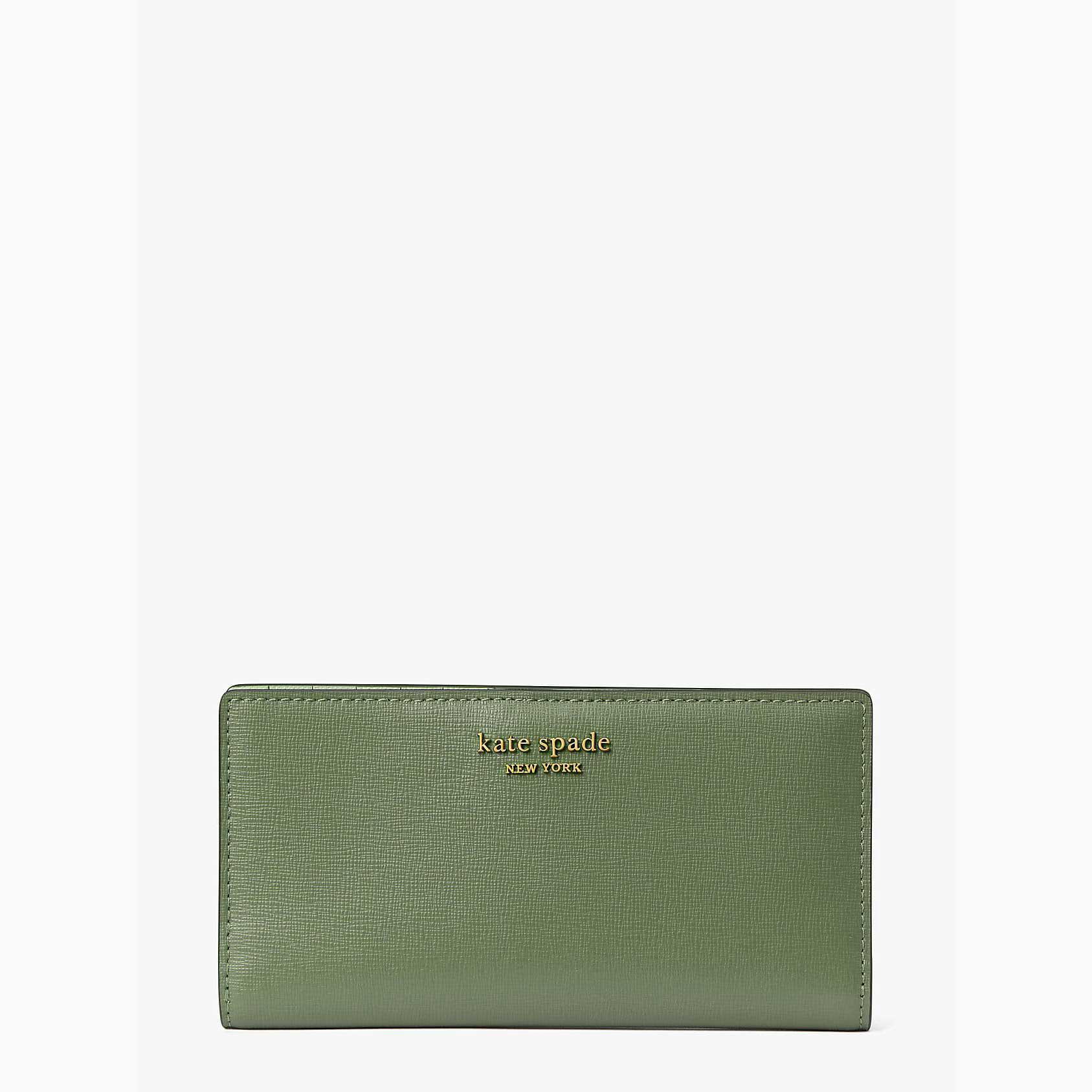 Carteras Plegables Kate Spade Morgan Slim Mujer DarkSeaGreen Mexico | 82395-NCJM