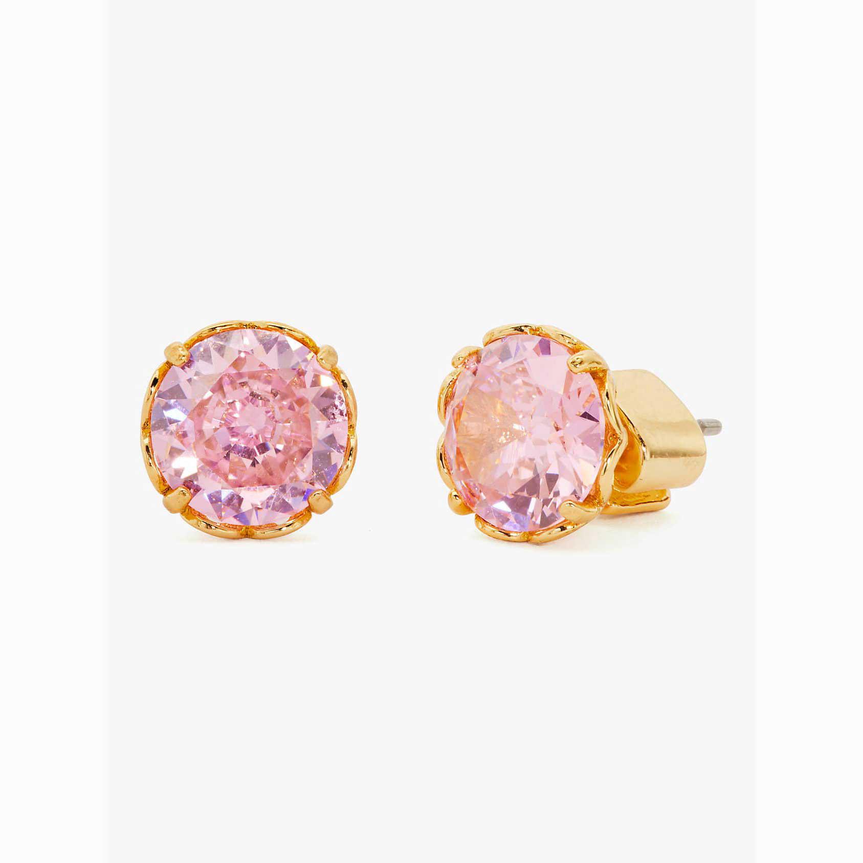 Pendientes Kate Spade That Sparkle Round Mujer Rosas Mexico | 14397-IHKB