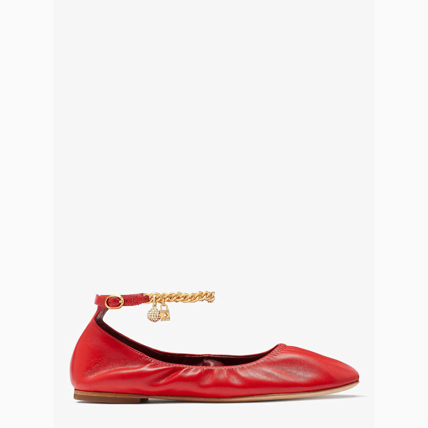 Zapatos Bajos Kate Spade Crush Mujer Rojos Mexico | 93860-PYER