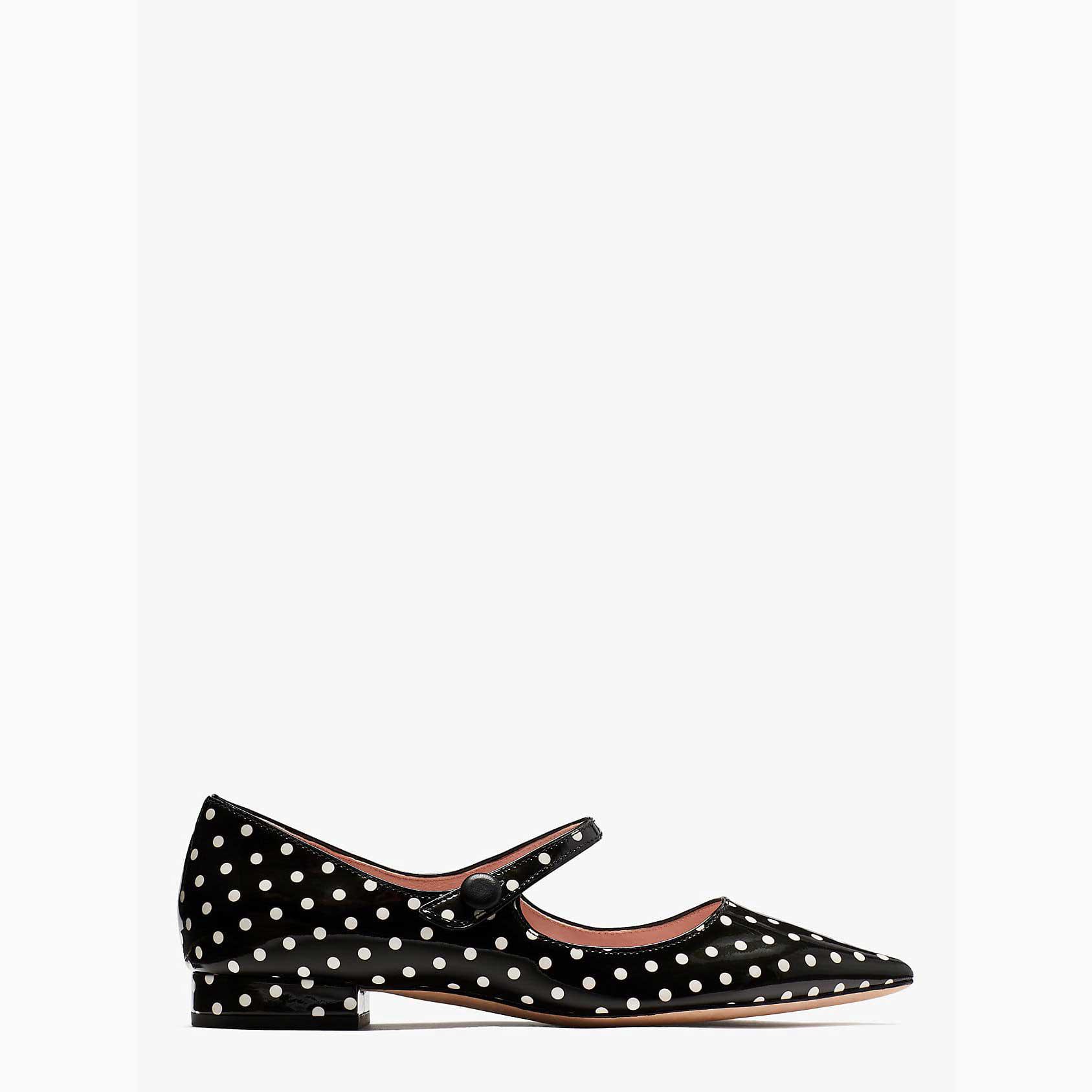 Zapatos Bajos Kate Spade Maya Mujer Negros Creme Mexico | 35297-PMDC